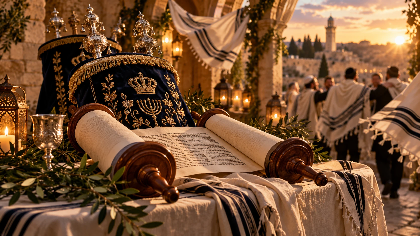 Illustration de Sim’hat Torah
