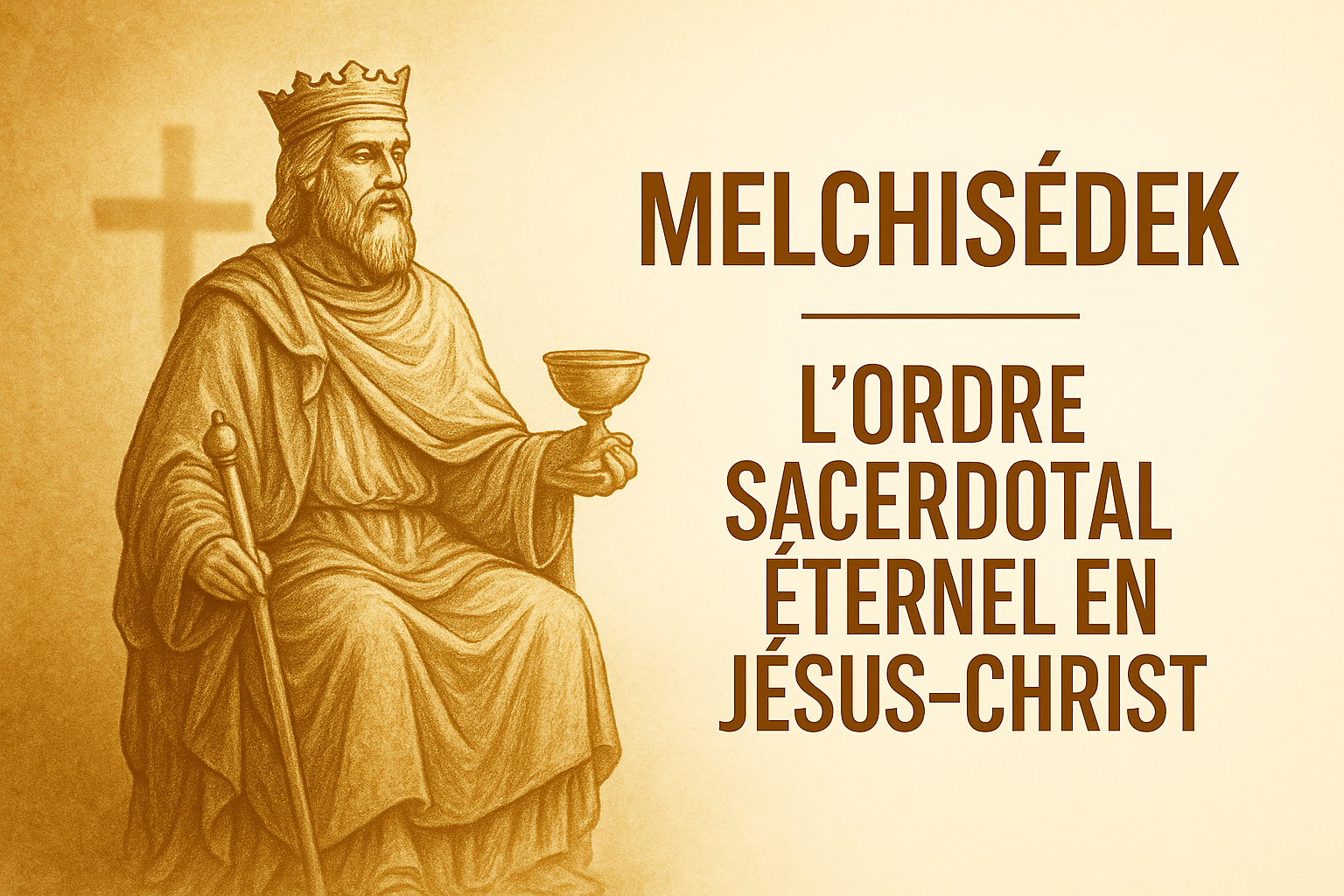 Melchisédek : l’ordre sacerdotal éternel en Jésus-Christ