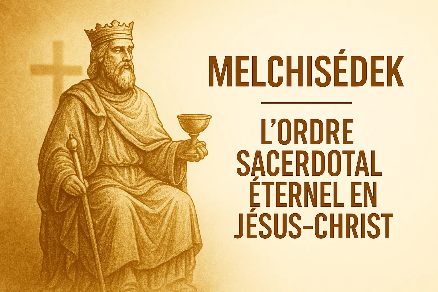 Melchisédek : l’ordre sacerdotal éternel en Jésus-Christ